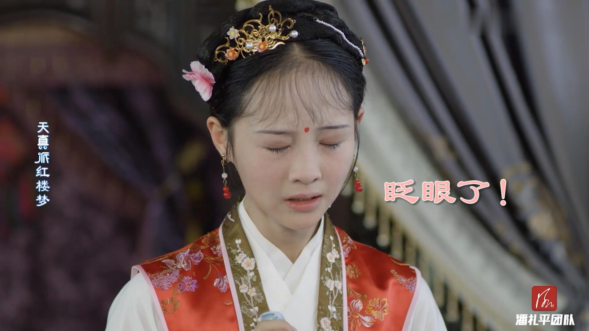 【天真派】《红楼梦之桃花诗社》想起香菱泪涟涟